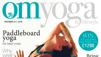 MIKA ON COVER OF OM YOGA & LIFESTYLE MAGAZINE