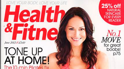 MIKA ON THE COVER OF HEALTH & FITNESS MAGAZINE