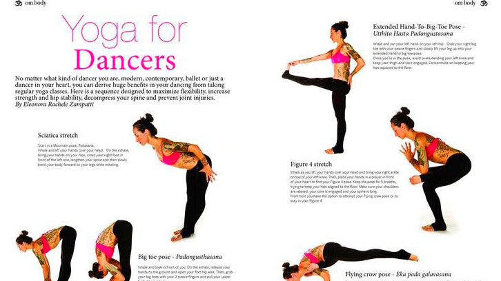 MIKA SPOTTED IN OM YOGA MAGAZINE