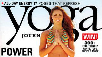 MIKA SEEN ON COVER OF YOGA JOURNAL