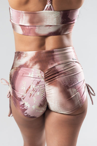 Mika Body Wear - High Rise Shorts - Addy Short #color_aura