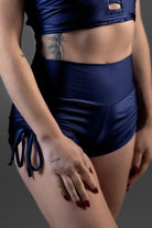 Mika Body Wear - High Rise Shorts - Addy Short #color_sapphire