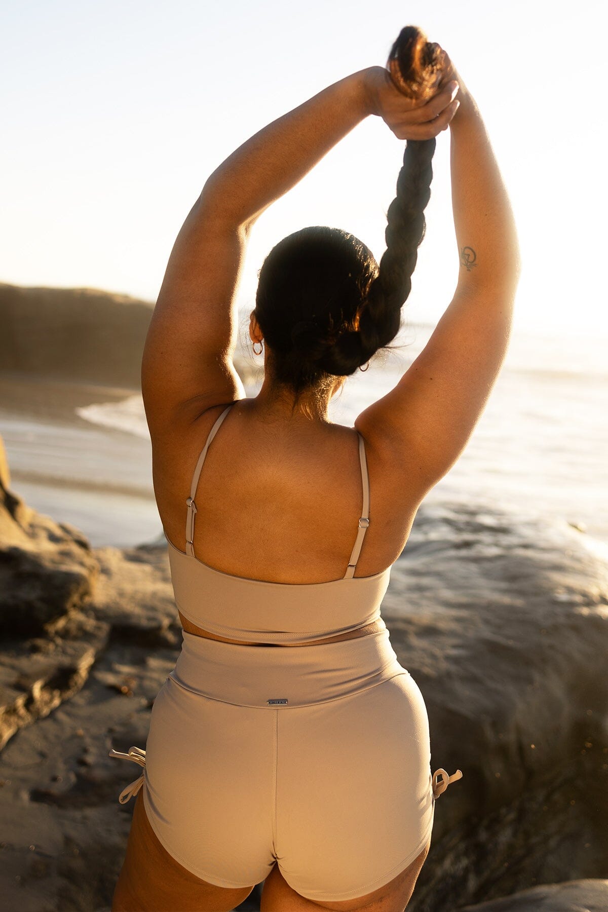 Mika Body Wear - Tops - Ayla Crop #color_moondust