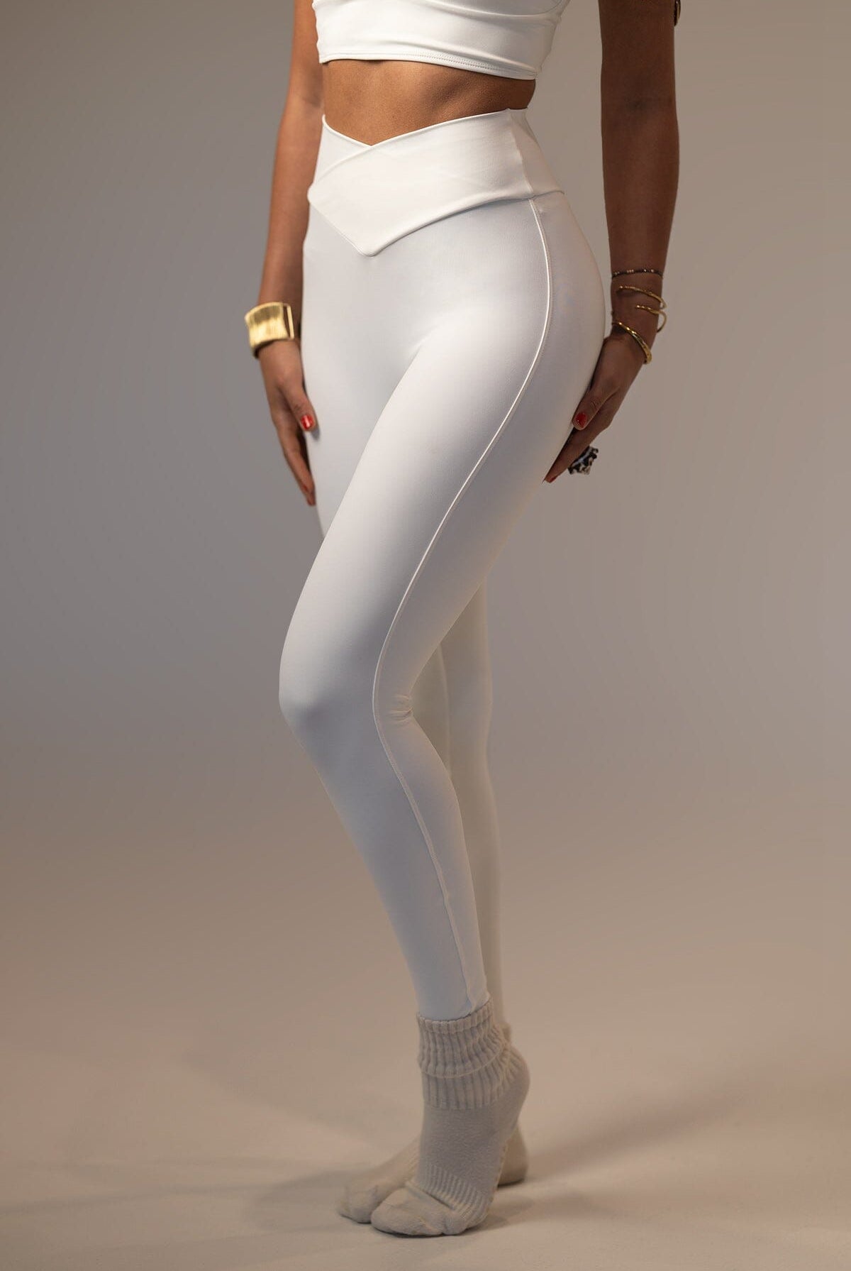 Mika Body Wear - Shorts - Cecelia Legging #Cream