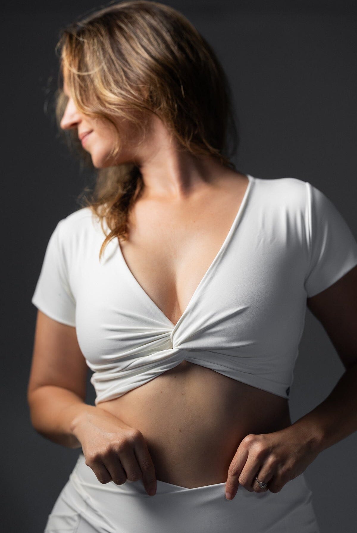 Mika Body Wear - Fallon Crop #color_cream