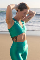 Mika Body Wear - High Rise Leggings - Gabi Legging #color_emerald