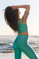 Mika Body Wear - High Rise Leggings - Gabi Legging #color_emerald