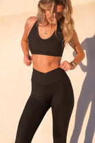 Mika Body Wear - High Rise Leggings - Gabi Legging #color_black