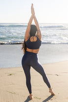 Mika Body Wear - High Rise Leggings - Gabi Legging #color_sapphire