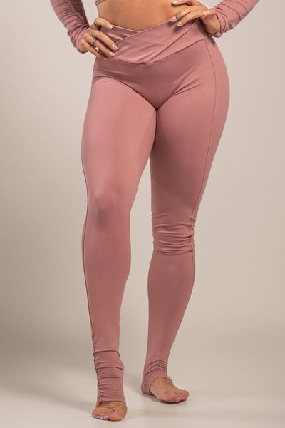 Mika Body Wear - High Rise Leggings - Gabi Legging #color_mauve