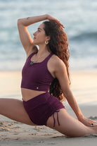 Mika Body Wear - Gabi Short #color_plum