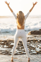 Mika Body Wear - Kaya Legging - High Waisted Leggings #color_cream