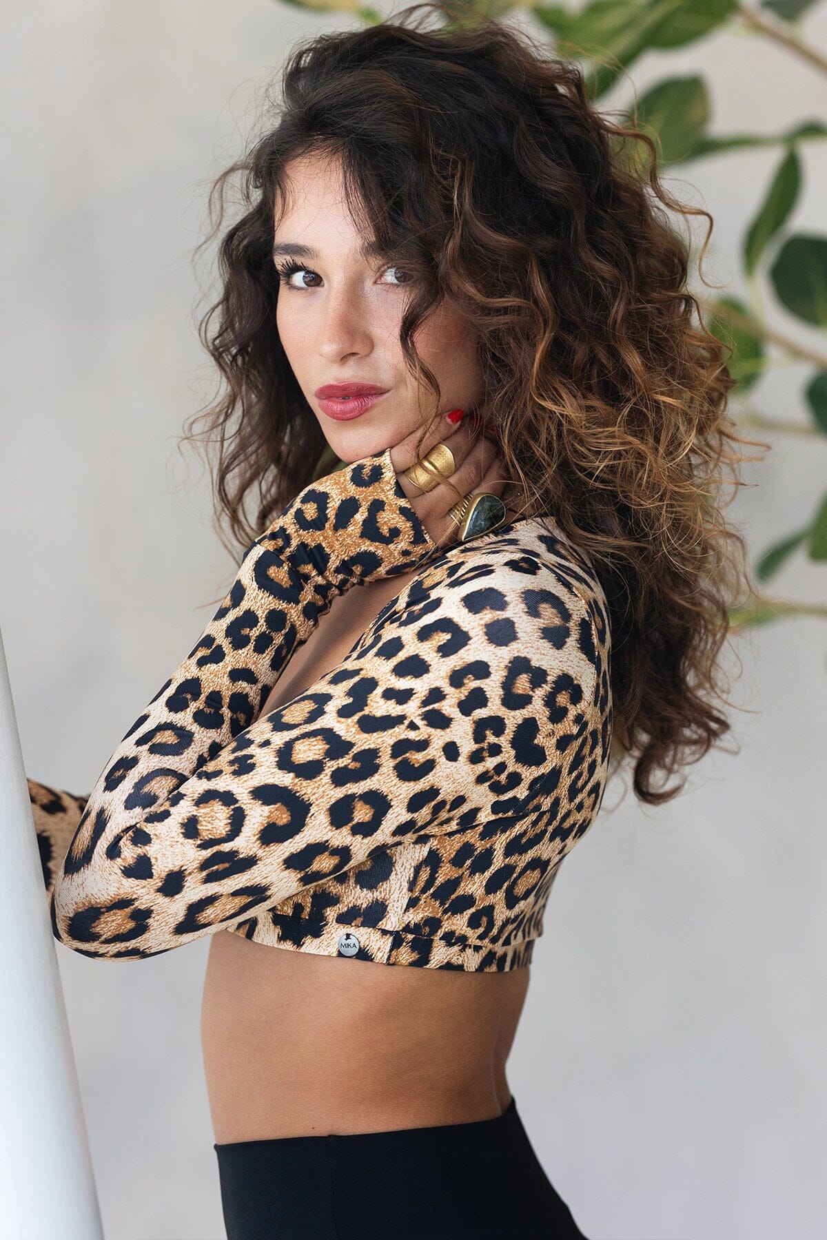 Mika Body Wear - Crop Tops - Kenzie Crop #color_cheetah