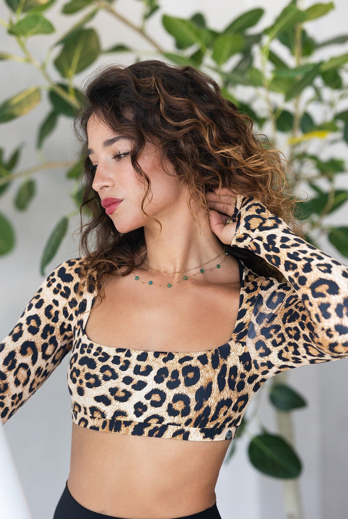 Mika Body Wear - Crop Tops - Kenzie Crop #color_cheetah