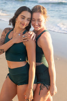 Mika Body Wear- Lynn Top - Yoga Crops #color_eversea