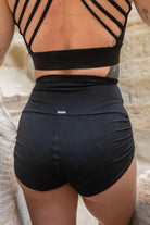 Mika Body Wear - Meeko Short - High Waisted Shorts #color_black