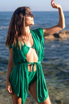 Mika Body Wear - Raz Robe #color_emerald