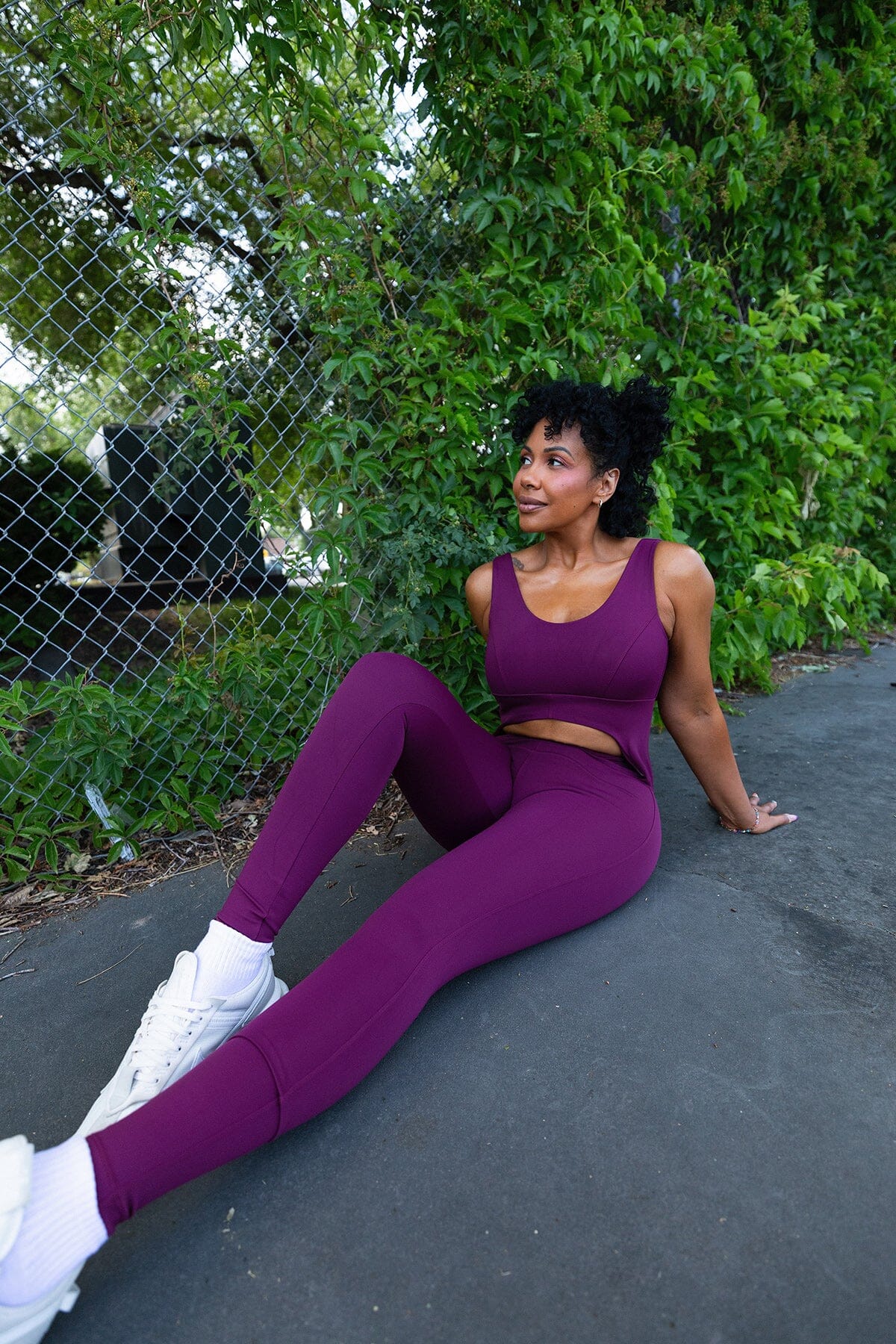 Mika Body Wear - Stevie Bodysuit - #color_plum
