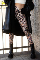 Mika Body Wear - High Rise Leggings - Veronica Legging #color_cheetah