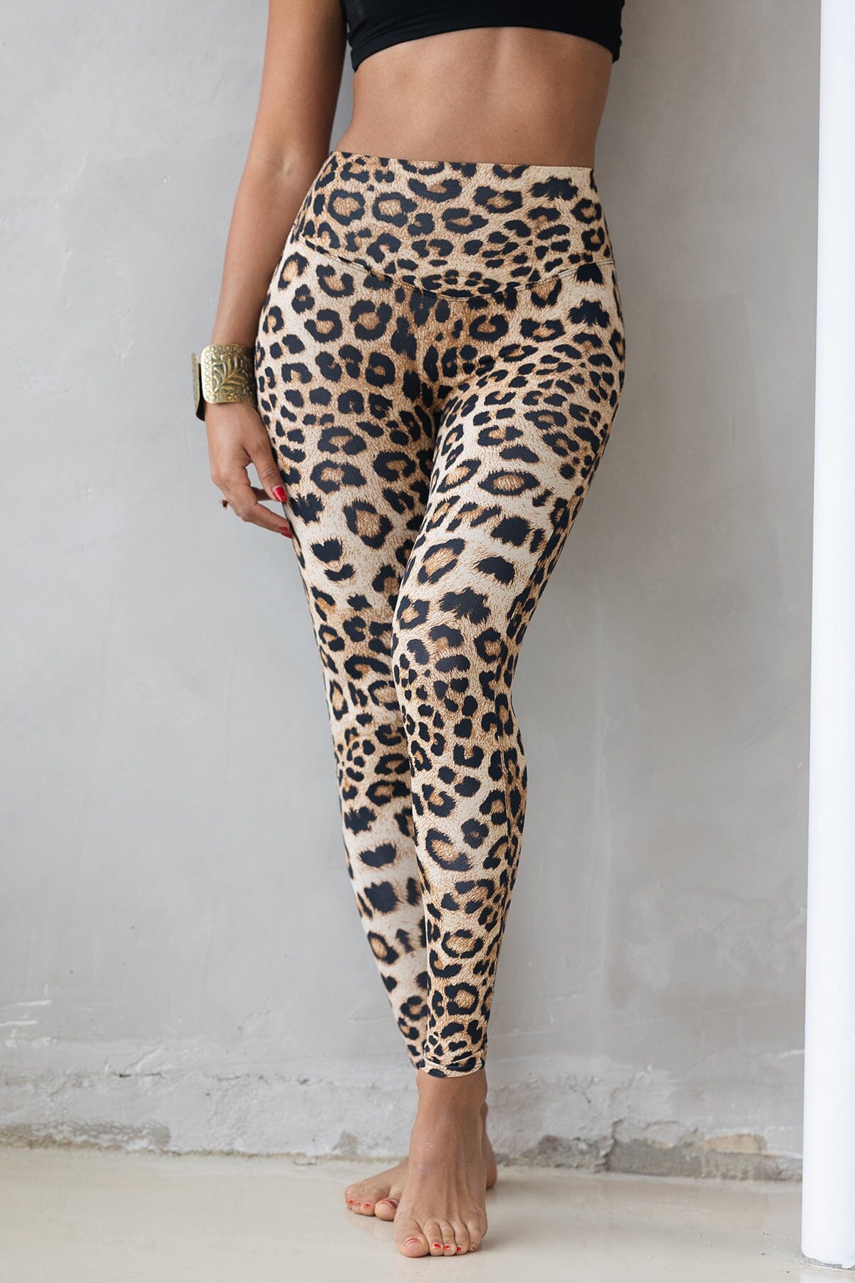 Mika Body Wear - High Rise Leggings - Veronica Legging #color_cheetah