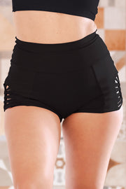 Mika Body Wear - Maria Short Shorts #color_black