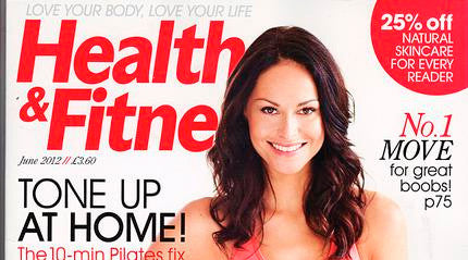 MIKA ON THE COVER OF HEALTH & FITNESS MAGAZINE