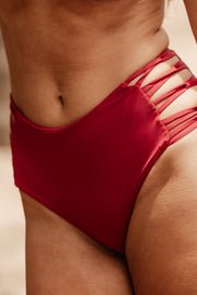 Mika Body Wear - Swim Bottoms - Rhea Bottom #color_cherry