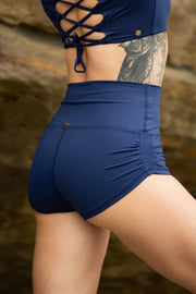 Mika Body Wear - Betty Short - High Waisted Shorts #color_aegean