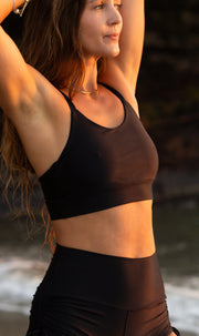 Mika Body Wear - Yoga Tops - Mariah Top #color_black