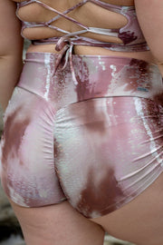 Mika Body Wear - High Rise Shorts - Addy Short #color_aura