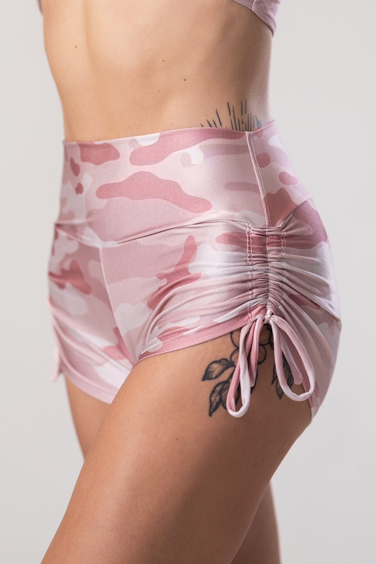 Mika Body Wear - High Rise Shorts - Addy Short #color_hide-in-pink