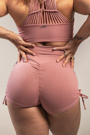 Mika Body Wear - High Rise Shorts - Addy Short #color_mauve