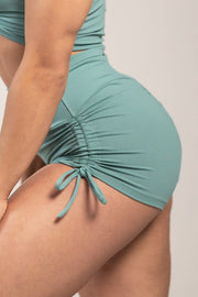 Mika Body Wear - High Rise Shorts - Addy Short #color_sea-foam