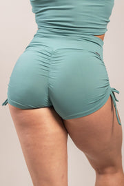 Mika Body Wear - High Rise Shorts - Addy Short #color_sea-foam