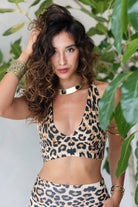 Mika Body Wear - Aria Crop - Leopard
