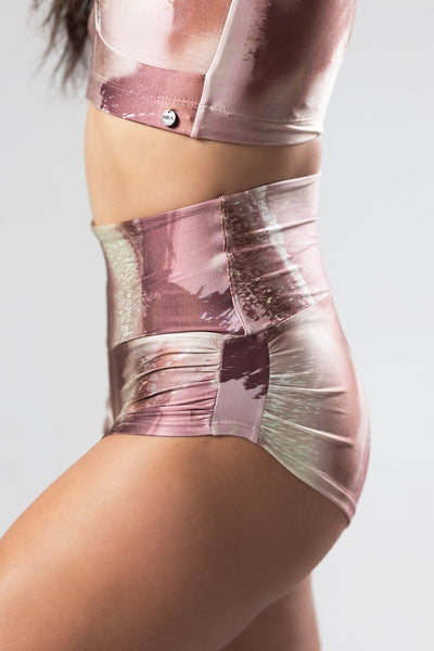 Mika Body Wear - Betty Short - High Waisted Shorts #color_aura
