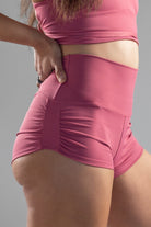 Mika Body Wear - Betty Short - High Waisted Shorts #color_blush