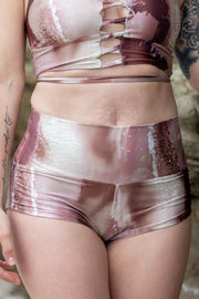 Mika Body Wear - Betty Short - High Waisted Shorts #color_aura