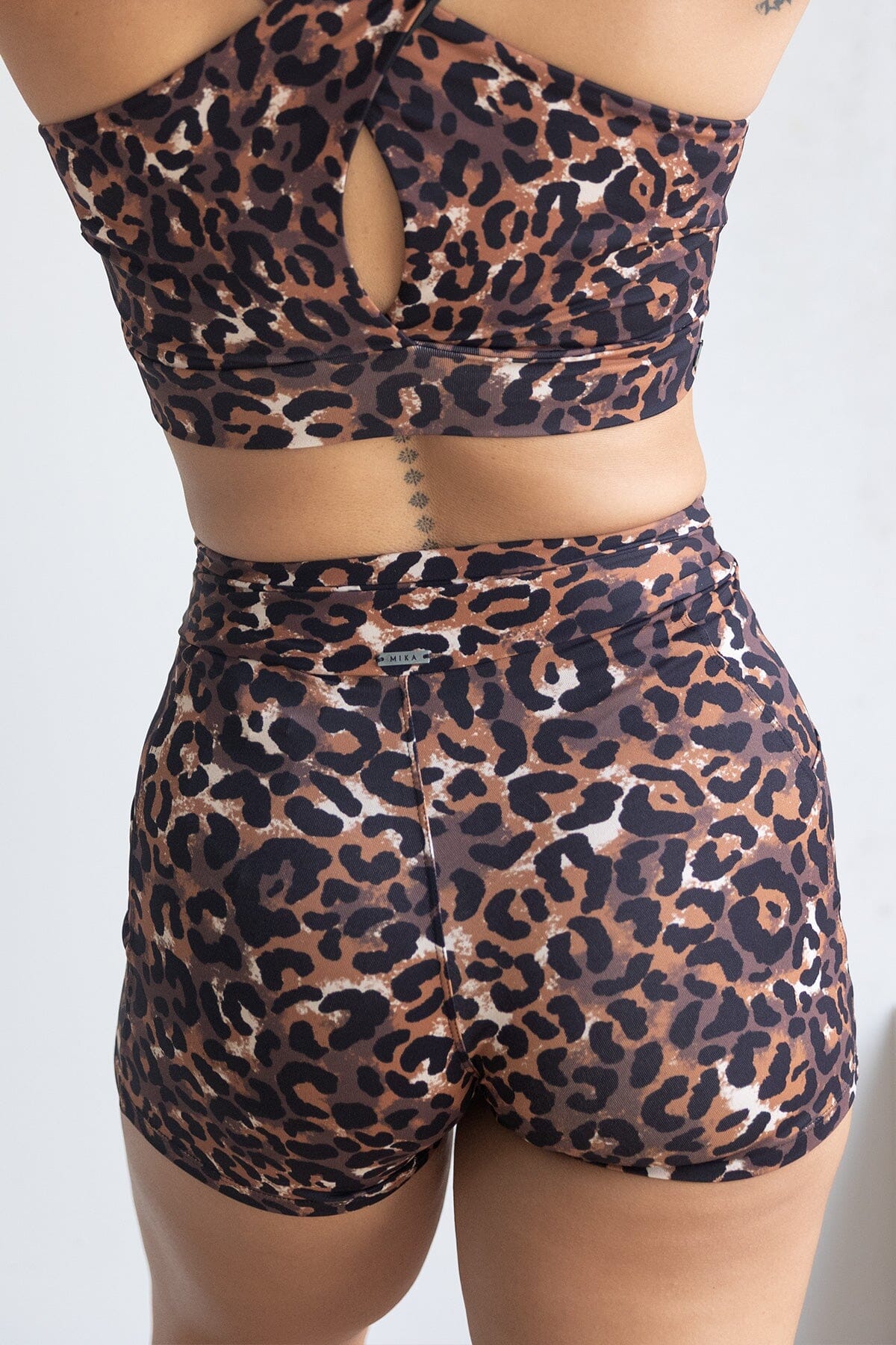 Mika Body Wear - Shorts - Celia Short – High Waisted Yoga Shorts with Pockets