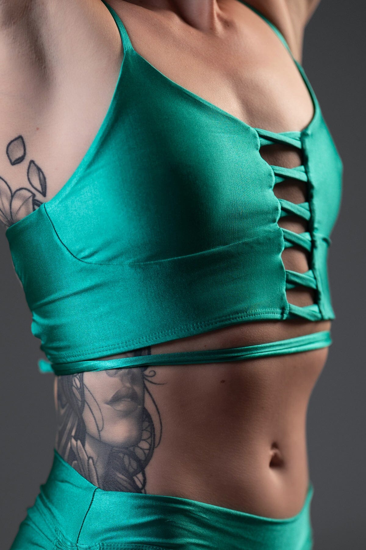 Mika Body Wear - Cielo Crop #color_emerald