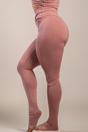 Mika Body Wear - High Rise Leggings - Gabi Legging #color_mauve