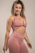 Mika Body Wear - High Rise Leggings - Gabi Legging #color_mauve