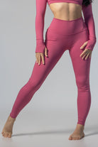 Mika Body Wear - High Waisted Bottoms - Harley Legging #color_blush