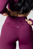 Mika Body Wear - High Waisted Bottoms - Harley Legging #color_plum