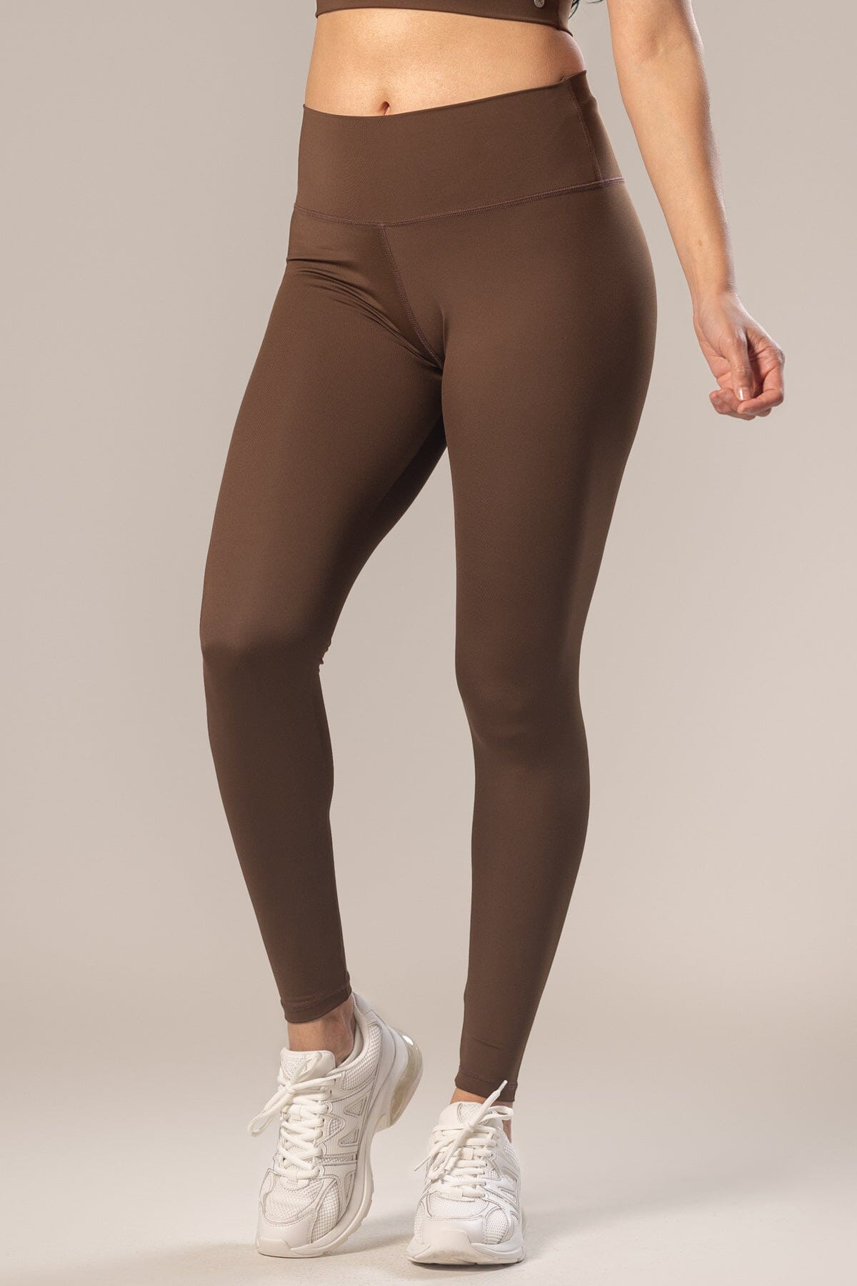 Mika Body Wear - Kaya Legging - High Waisted Leggings #color_mocha