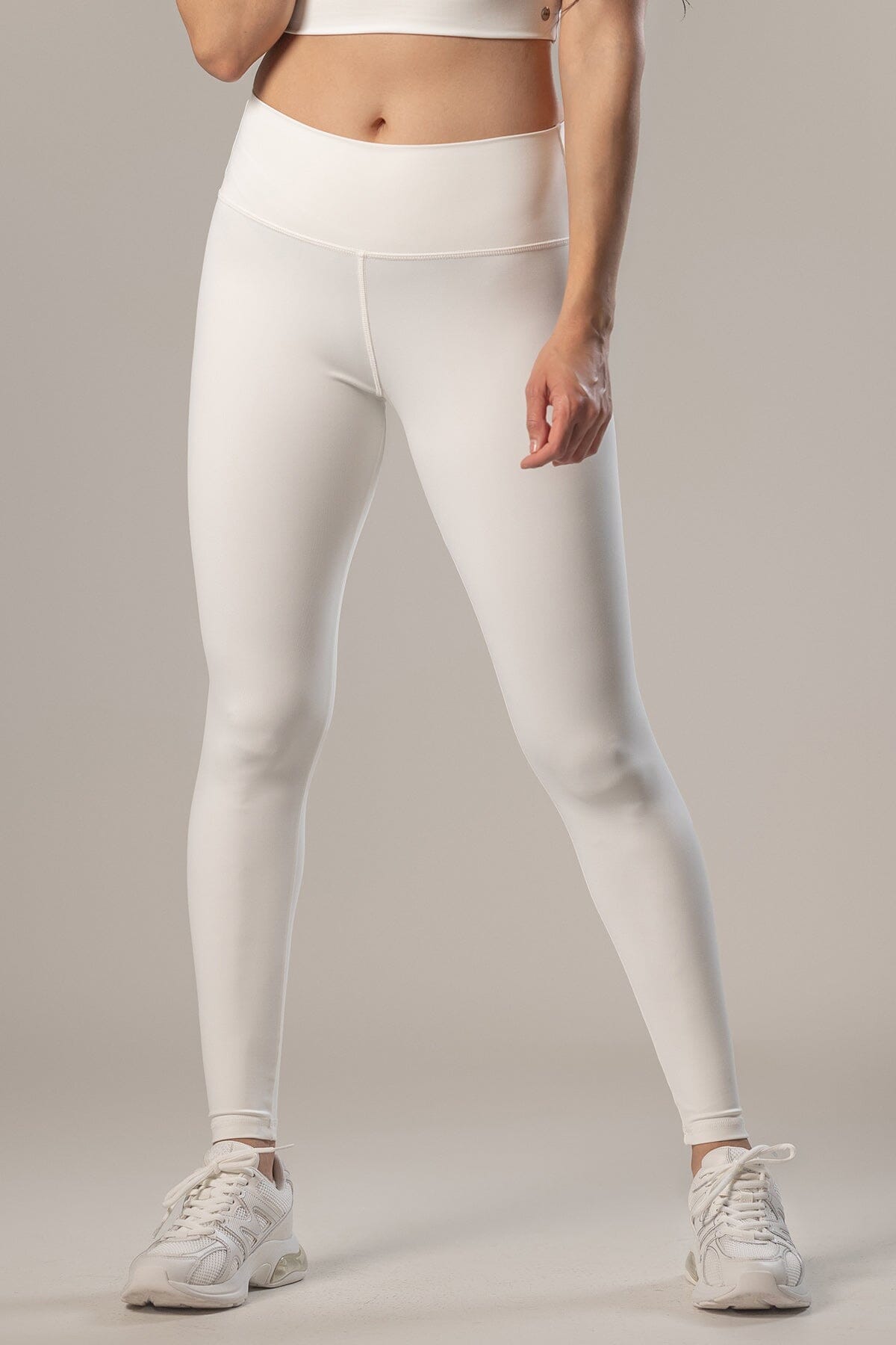 Mika Body Wear - Kaya Legging - High Waisted Leggings #color_cream