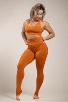 Mika Body Wear - Kaya Legging - High Waisted Leggings #color_clay