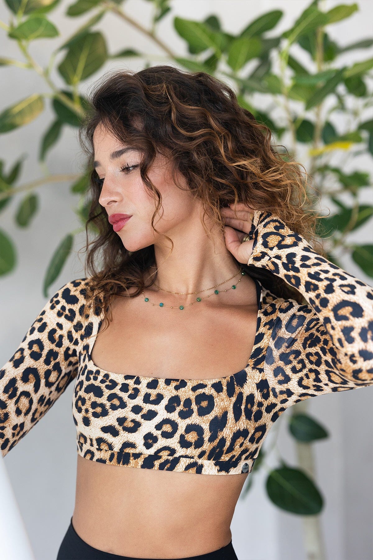 Mika Body Wear - Crop Tops - Kenzie Crop #color_cheetah