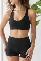 Mika Body Wear - Maria Short Shorts #color_black