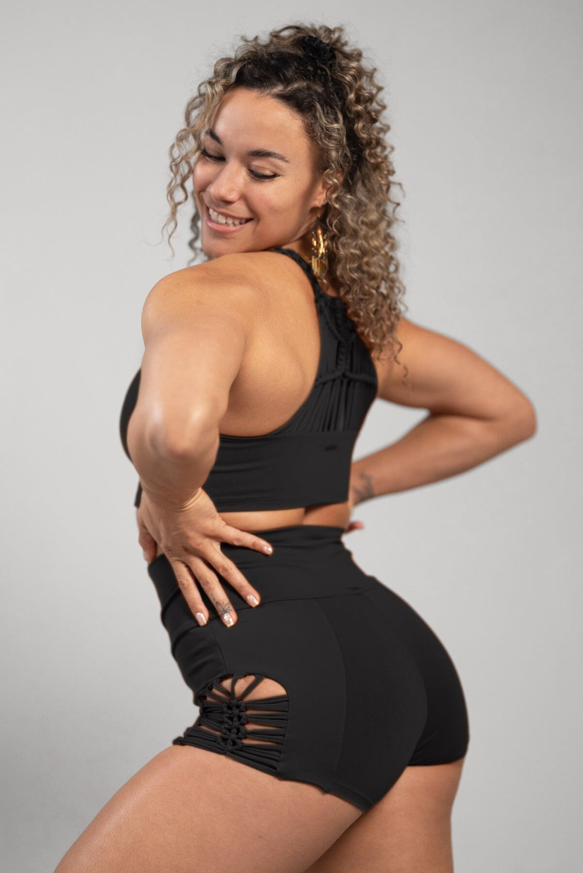 Mika Body Wear - Maria Short Shorts #color_black